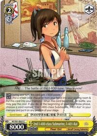 2nd I-400-class Submarine, I-401-Kai - KanColle, 2nd Fleet - Weiss Schwarz card