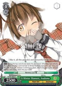 A Winter Moment, Inaduma - KanColle, 2nd Fleet - Weiss Schwarz card