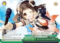 Naka is the center, the number one highlight! - KanColle, 2nd Fleet - Weiss Schwarz card