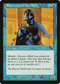 Raven Guild Initiate - Scourge - Magic: The Gathering card