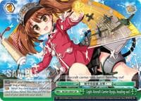 Light Aircraft Carrier Ryujo, heading out! - KanColle, 2nd Fleet - Weiss Schwarz card