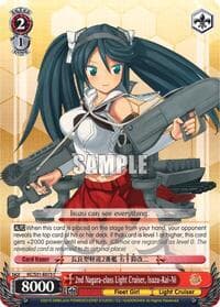 2nd Nagara-class Light Cruiser, Isuzu-Kai-Ni - KanColle, 2nd Fleet - Weiss Schwarz card