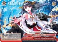 If you are fine with Haruna, I'll take you on any time! (RRR) - KanColle, 2nd Fleet - Weiss Schwarz card