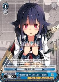 Resupply Vessel, Taigei - KanColle, 2nd Fleet - Weiss Schwarz card
