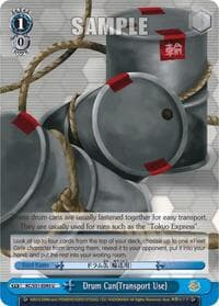 Drum Can(Transport Use) - KanColle, 2nd Fleet - Weiss Schwarz card