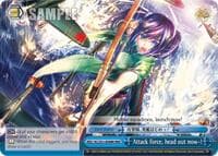 Attack force, head out now-! (RRR) - KanColle, 2nd Fleet - Weiss Schwarz card