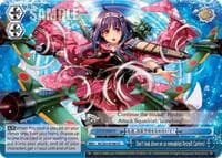 Don't look down on us remodeled Aircraft Carriers! - KanColle, 2nd Fleet - Weiss Schwarz card