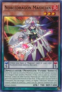Nobledragon Magician - Structure Deck: Master of Pendulum - YuGiOh card