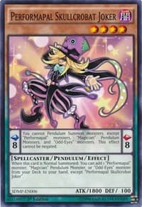 Performapal Skullcrobat Joker - Structure Deck: Master of Pendulum - YuGiOh card