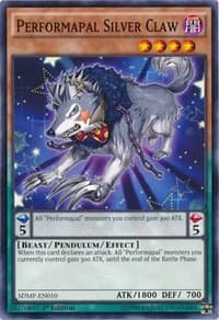 Performapal Silver Claw - Structure Deck: Master of Pendulum - YuGiOh card