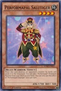 Performapal Salutiger - Structure Deck: Master of Pendulum - YuGiOh card