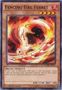 Fencing Fire Ferret - Structure Deck: Master of Pendulum - YuGiOh card