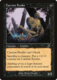 Carrion Feeder - Scourge - Magic: The Gathering card