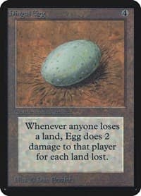 Dingus Egg - Alpha Edition - Magic: The Gathering card