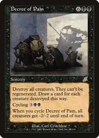 Decree of Pain - Scourge - Magic: The Gathering card