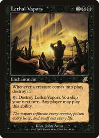 Lethal Vapors - Scourge - Magic: The Gathering card