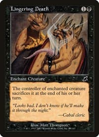 Lingering Death - Scourge - Magic: The Gathering card