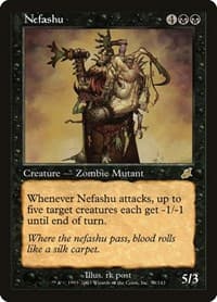 Nefashu - Scourge - Magic: The Gathering card
