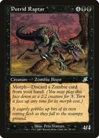 Putrid Raptor - Scourge - Magic: The Gathering card