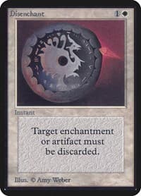 Disenchant - Alpha Edition - Magic: The Gathering card