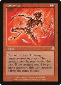 Carbonize - Scourge - Magic: The Gathering card