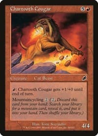 Chartooth Cougar - Scourge - Magic: The Gathering card