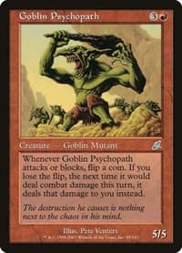 Goblin Psychopath - Scourge - Magic: The Gathering card