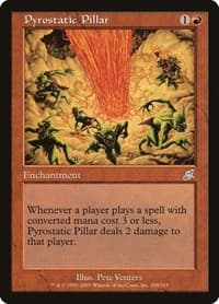Pyrostatic Pillar - Scourge - Magic: The Gathering card