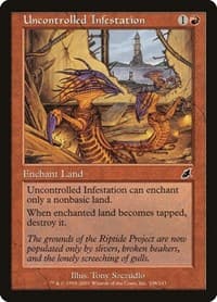 Uncontrolled Infestation - Scourge - Magic: The Gathering card