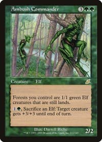 Ambush Commander - Scourge - Magic: The Gathering card