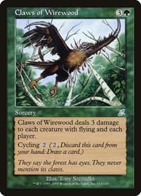Claws of Wirewood - Scourge - Magic: The Gathering card