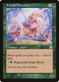 Krosan Warchief - Scourge - Magic: The Gathering card
