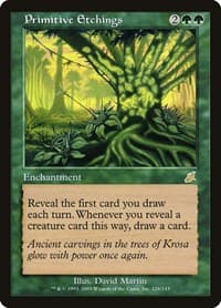 Primitive Etchings - Scourge - Magic: The Gathering card