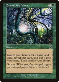 Sprouting Vines - Scourge - Magic: The Gathering card