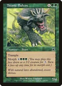 Titanic Bulvox - Scourge - Magic: The Gathering card