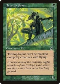 Treetop Scout - Scourge - Magic: The Gathering card