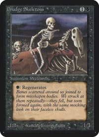 Drudge Skeletons - Alpha Edition - Magic: The Gathering card