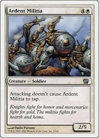 Ardent Militia - 8th Edition - Magic: The Gathering card