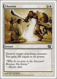 Chastise - 8th Edition - Magic: The Gathering card