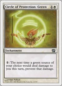 Circle of Protection: Green - 8th Edition - Magic: The Gathering card