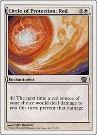 Circle of Protection: Red - 8th Edition - Magic: The Gathering card