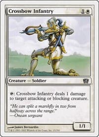 Crossbow Infantry - 8th Edition - Magic: The Gathering card