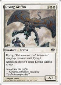 Diving Griffin - 8th Edition - Magic: The Gathering card
