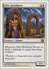 Elite Javelineer - 8th Edition - Magic: The Gathering card