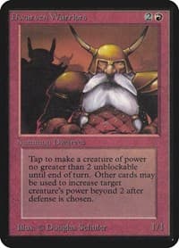 Dwarven Warriors - Alpha Edition - Magic: The Gathering card