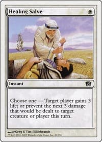 Healing Salve - 8th Edition - Magic: The Gathering card