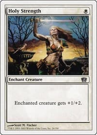 Holy Strength - 8th Edition - Magic: The Gathering card