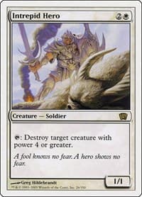 Intrepid Hero - 8th Edition - Magic: The Gathering card