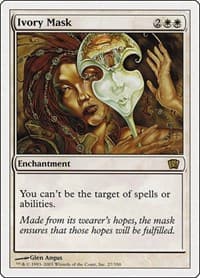 Ivory Mask - 8th Edition - Magic: The Gathering card