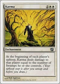 Karma - 8th Edition - Magic: The Gathering card